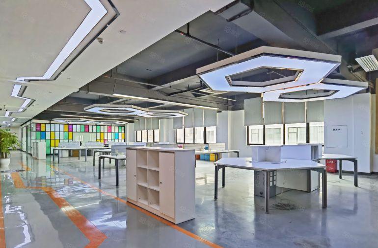 南山科技园旁，地铁口豪装整层2260平带家私，可申请租房补贴