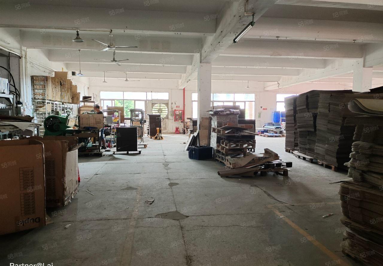 松岗洋涌工业区原房东红本厂房二楼整层1727平格局方正好招工