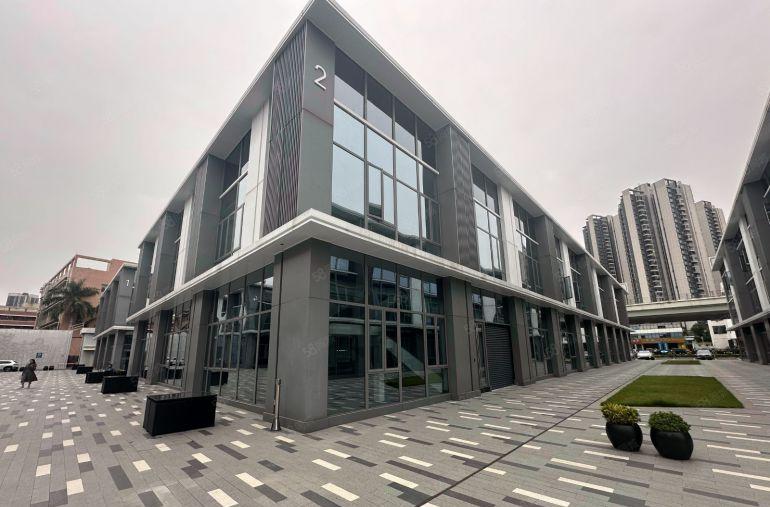 南山科技园全新玻璃外观办公室厂房300平方交通便利低价出租