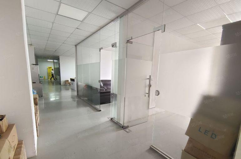 福田八卦岭新出楼上带精装修1000平厂房仓库出租价格好谈