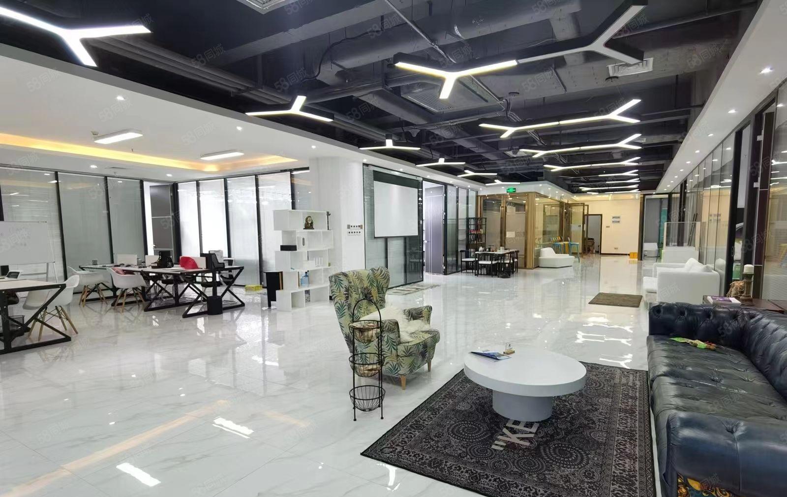 红本精装修！石岩原房东精装修甲级写字楼！150平起定制装修！