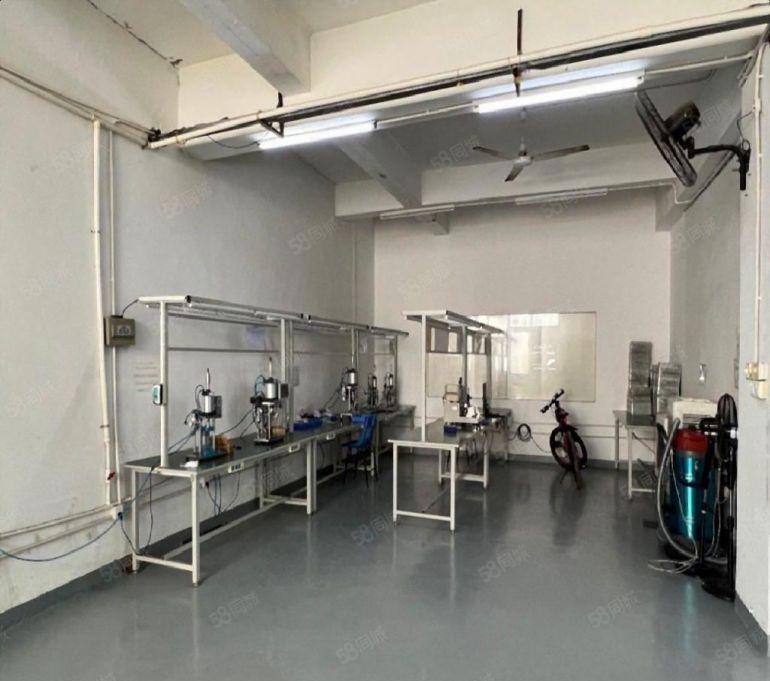 松岗大洋田1400平一楼厂房出租低价仓库出租可分租无尘车间