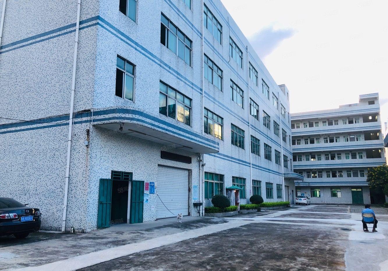 房东直租！横岗安良主干道8000平独院厂房出租，一层起分租