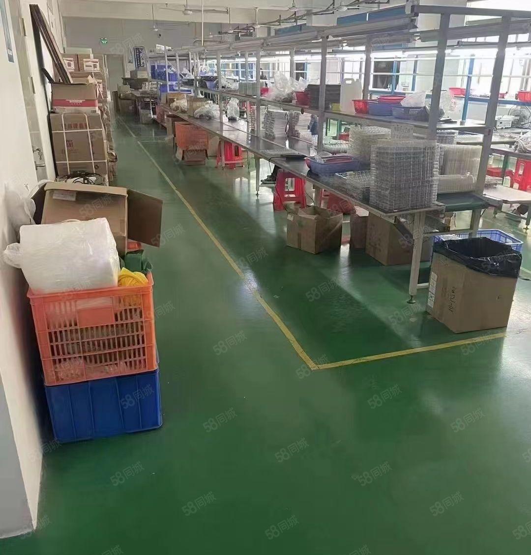 凤岗五联新出二楼750平厂房出租带精装修水电齐全可办环评可分