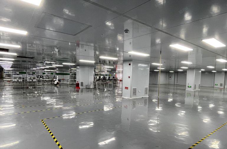 南山西丽科技园楼上1000平带红本厂房出租带无尘车间精装修。