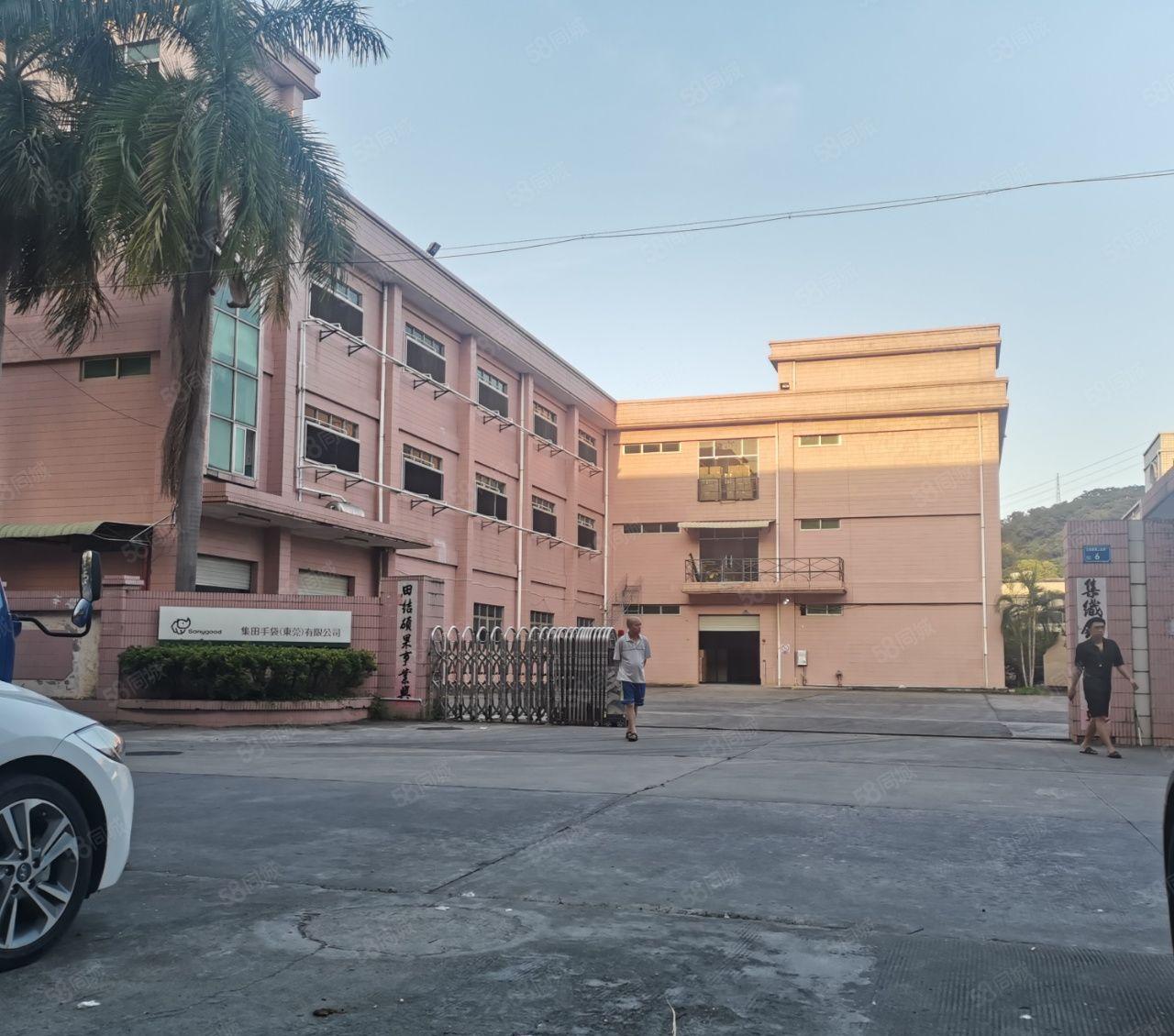 凤岗五联花园式独门独院L型厂房9450平米三层可分租