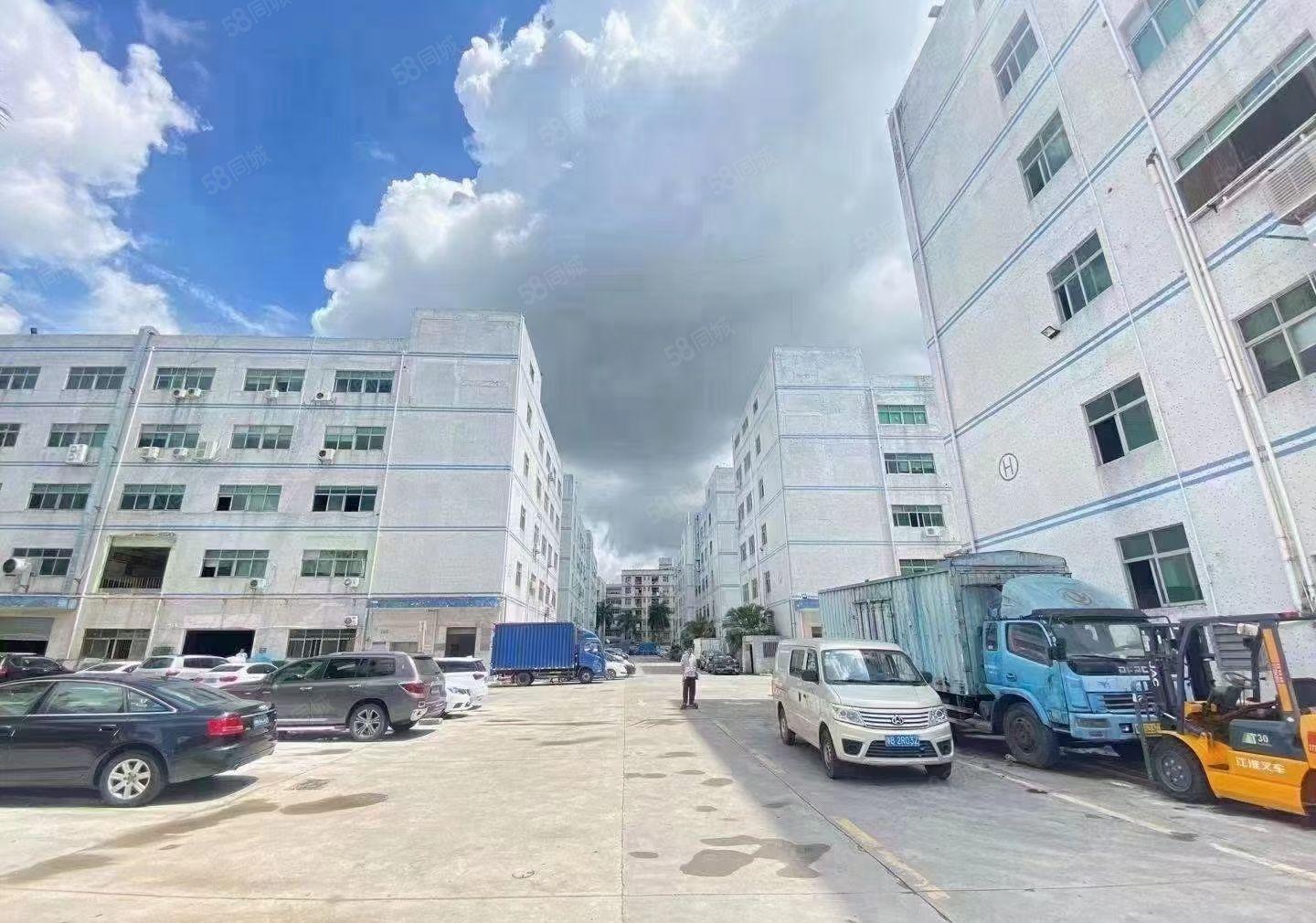 原房东，无公摊，石岩塘头独院10000平方5层厂房出租