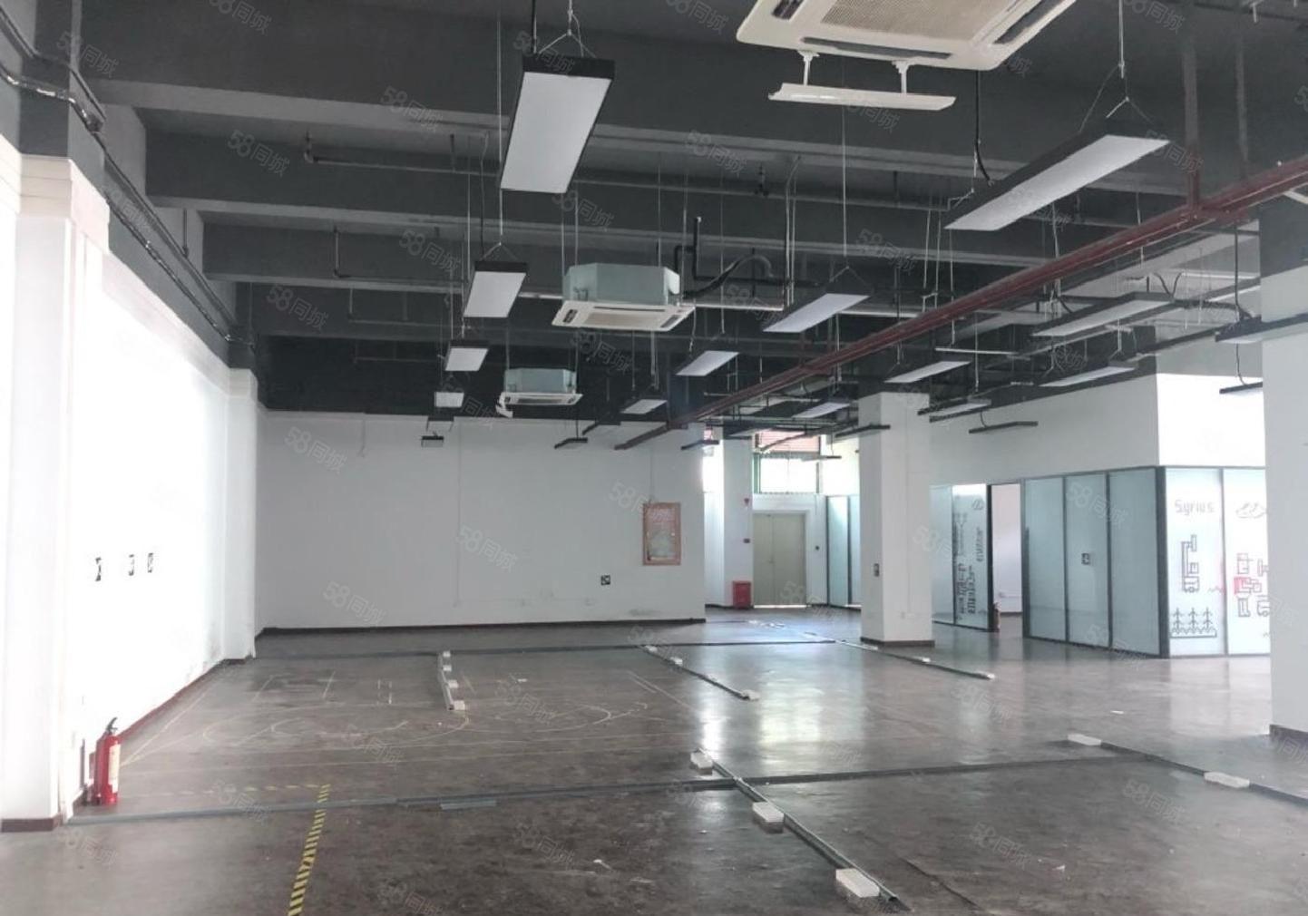 深大站厂房一楼1080平 租金65元平 可办公研发