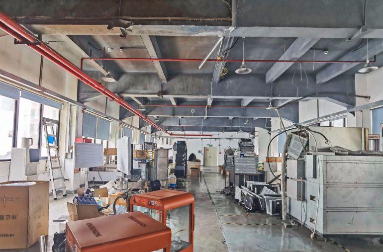 西丽中心 园区厂房一楼650平 带消防喷淋 原房东出租有补贴