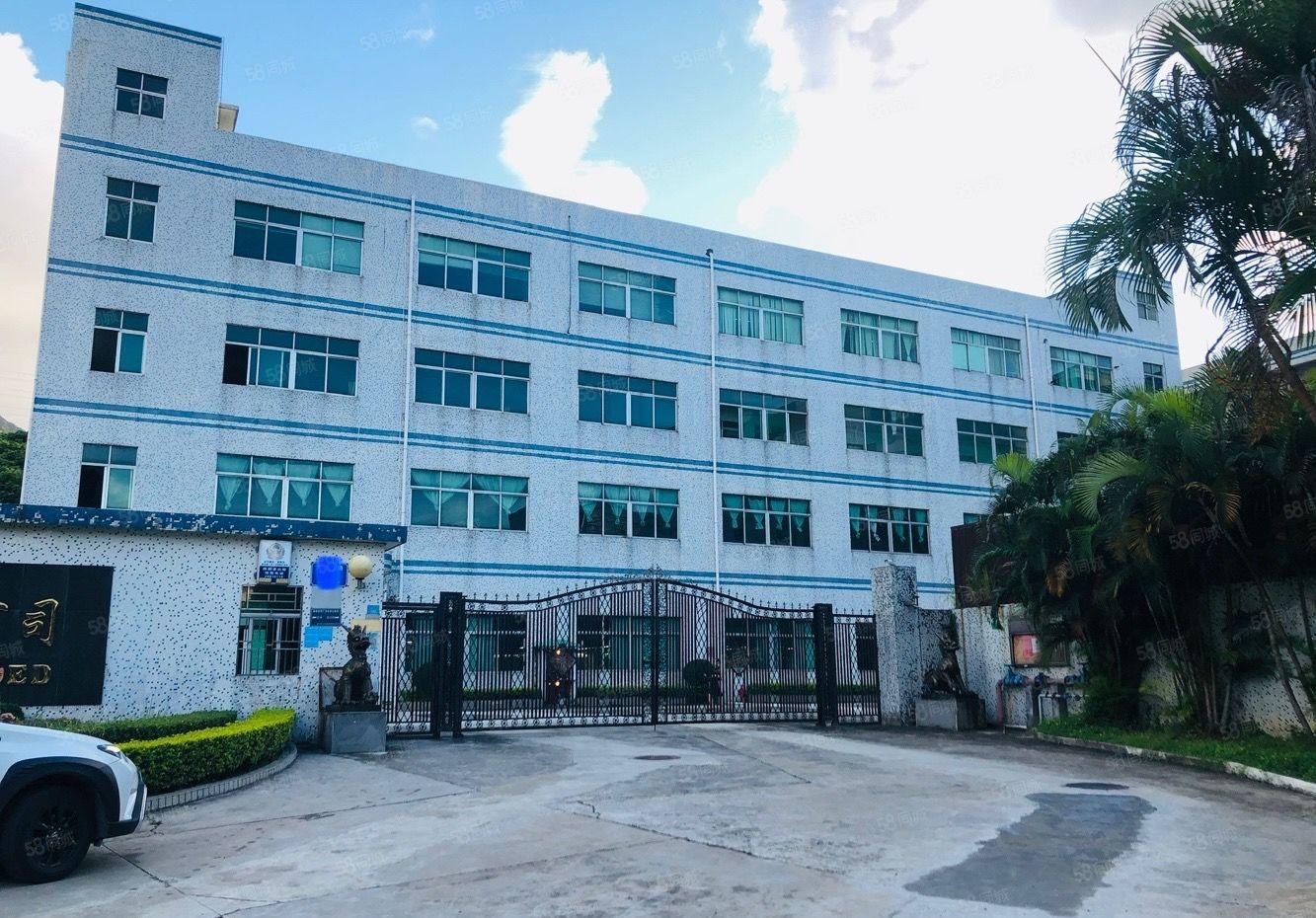 房东直租！横岗安良主干道8000平独院厂房出租，一层起分租