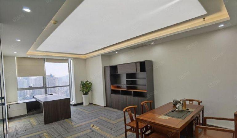 南山地铁口原房东实际面积403平精装修办公室带家私大小可分租