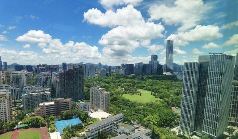 南山地铁口原房东实际面积403平精装修办公室带家私大小可分租