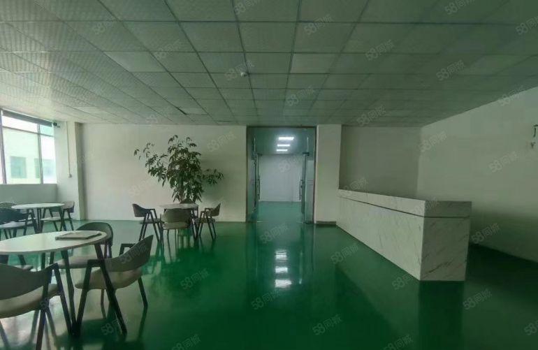 福田区地铁站附近工业区楼上1000平厂房出租带精装修可以分租