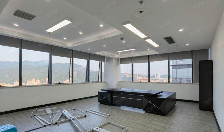 原房东！实际面积出租！地铁口红本产业园精装修1000平可分租