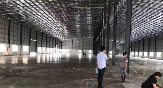 中山小榄独门独院9500方钢结构出租，厂房高10米